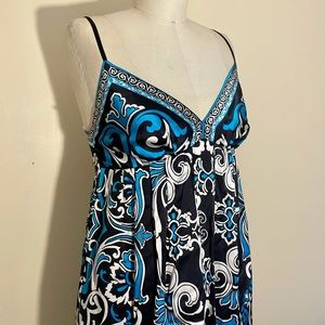 Eci silky patterned dress!